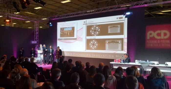 Faiveley Plast Beauty (VPI) receives an award for Chanels "La Crème Douce" cream jar